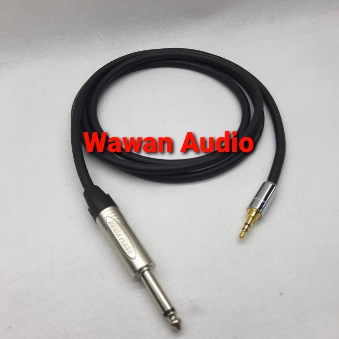 Kabel Audio Mogami Japan 2Mtr Plus Jack 3,5mm Male To Akai Male