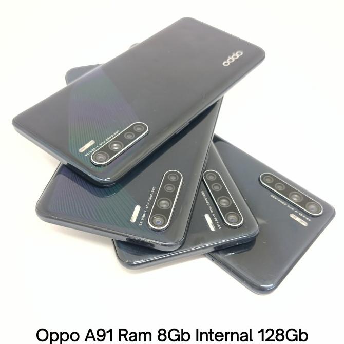 Hp Oppo A91 ram 8gb internal 128gb Second original Starcell2nd
