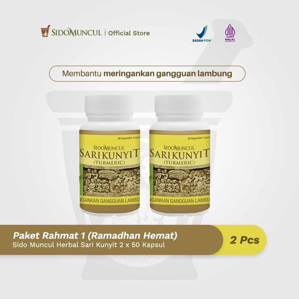 Paket Rahmat 1 (Ramadhan Hemat) - 2 Botol Sari Kunyit
