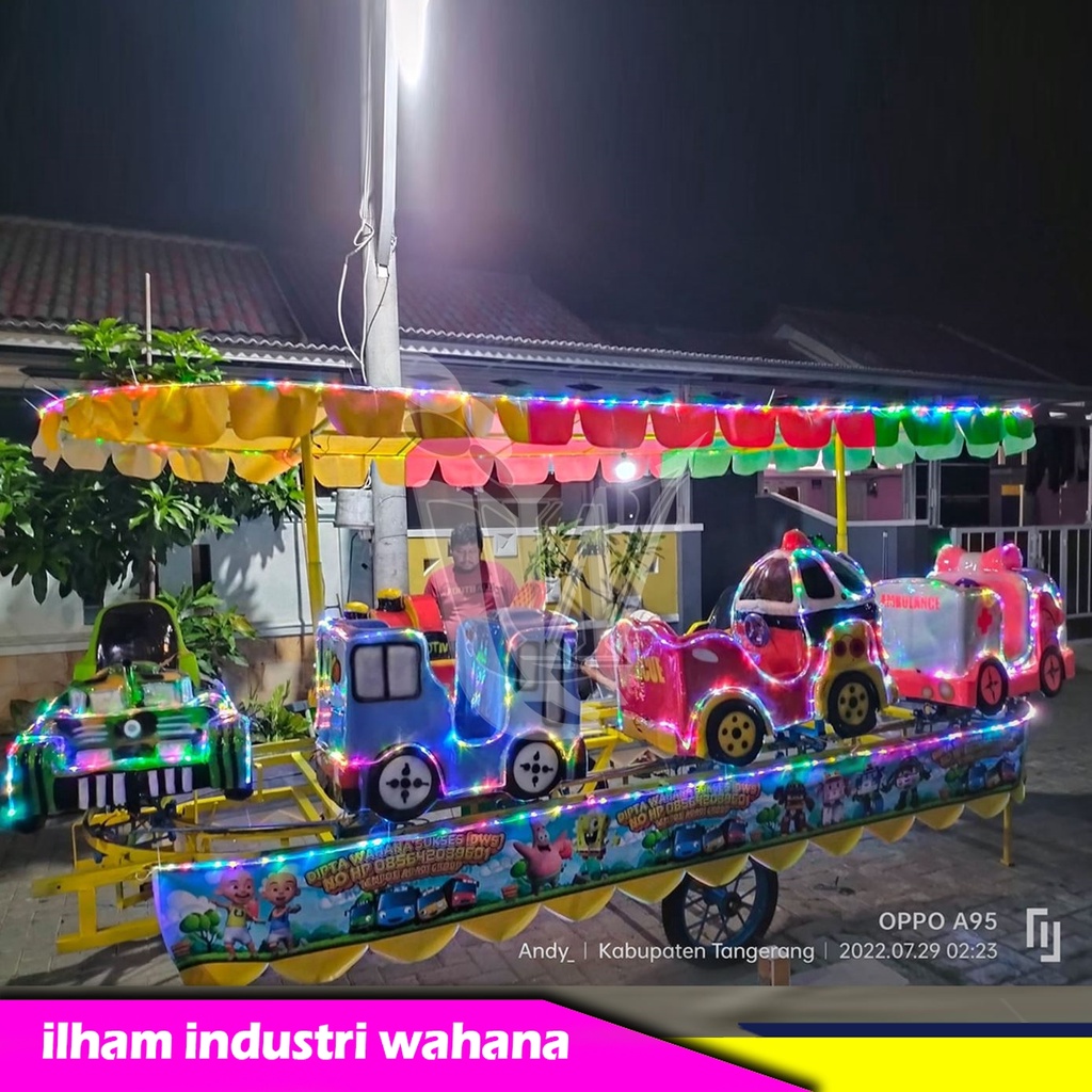 ODONG2 KERETA PANGGUNG FIBER CAMP