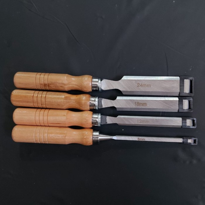 

Set Pisau Ukir Alat Pahat Kayu / Wood Carving Art Chisel Knife 12 In 1