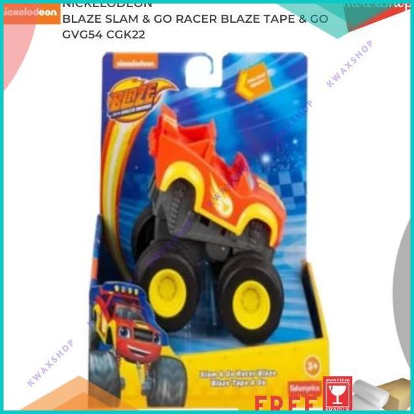 Nickelodeon Blaze Slam & Go Racer Blaze Tape & Go GVG54 CGK22 16novz3
