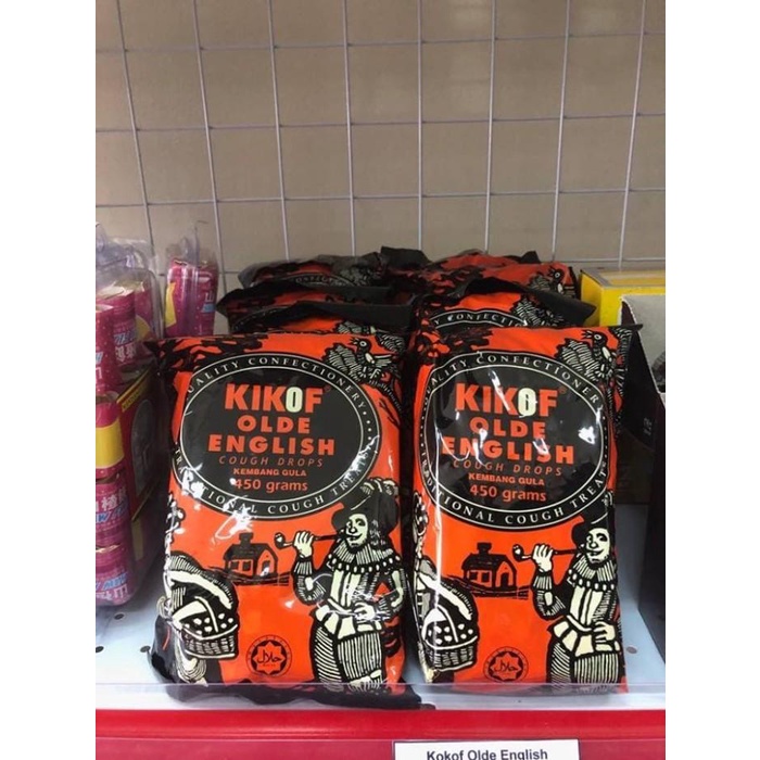 

PERMEN KIKOF OLDE ENGLISH / PERMEN BATUK / PERMEN TRADITIONAL 450G
