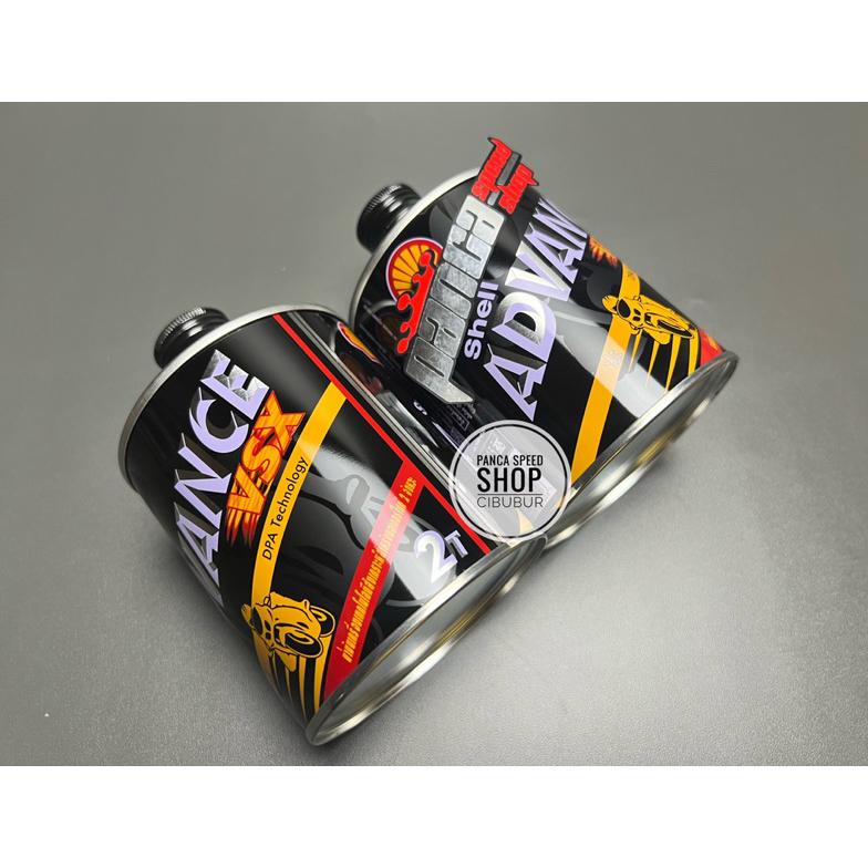 OLI SAMPING MOTOR 2 TAK SHELL ADVANCE VSX THAILAND 2TAK 1 LITER