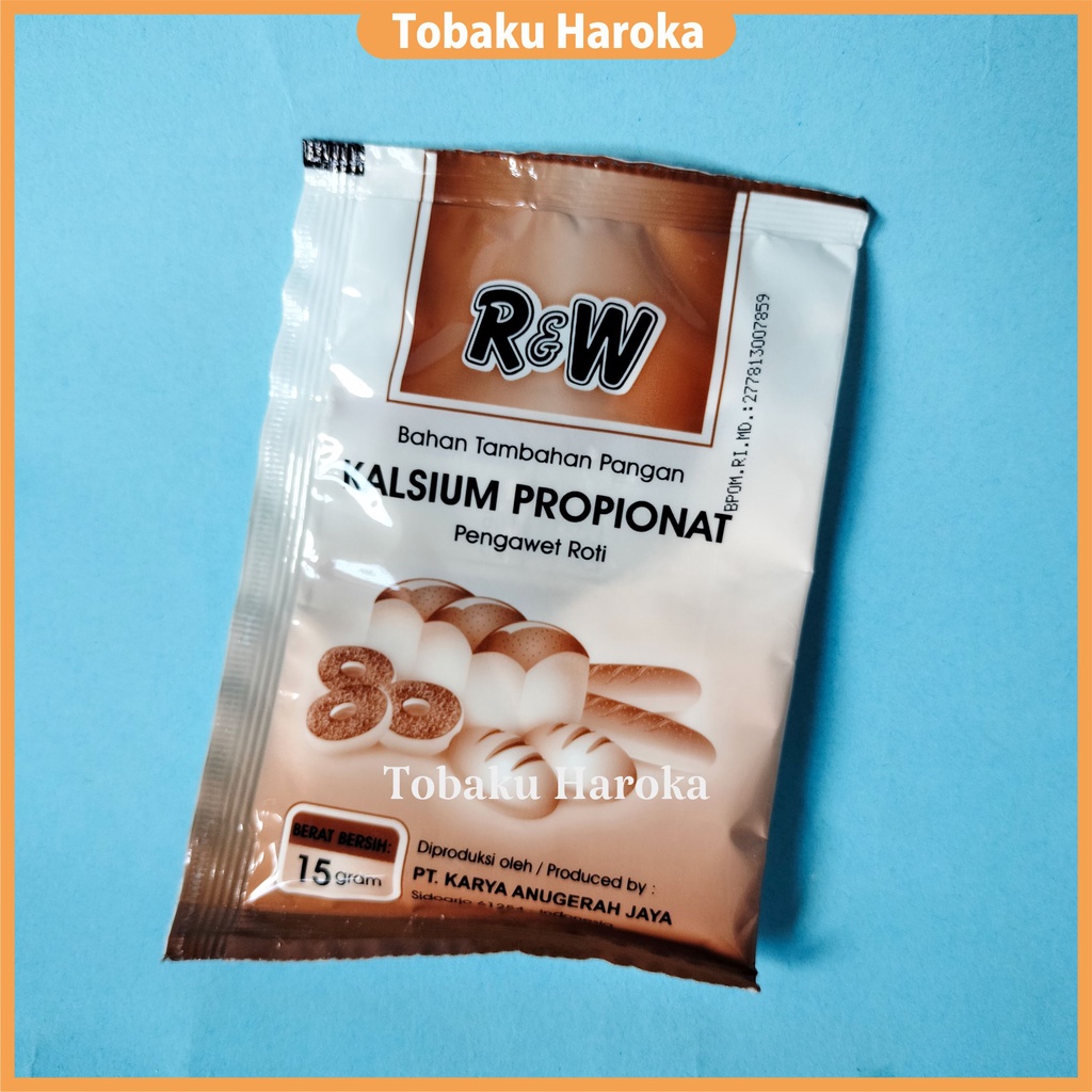 

R&W Pengawet Roti Kalsium Propionat sachet 15gr