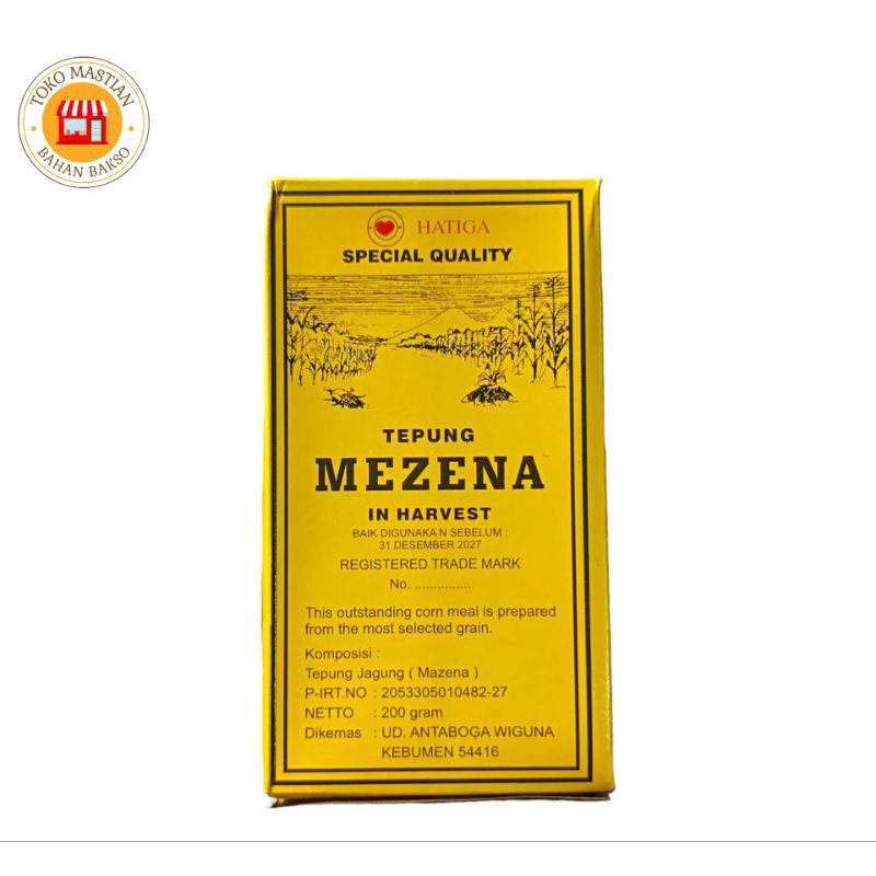 

Tepung maizena cap mezena (200gr)