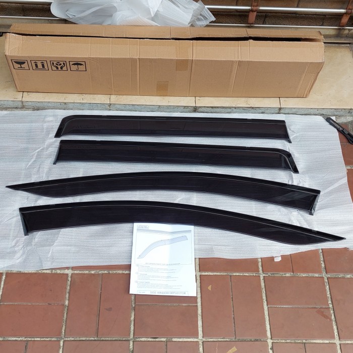 Talang Air Side Visor Asli Mitsubishi Xpander Xpander Cross