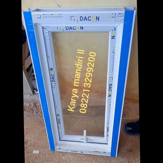 Promo Jendela Aluminium 60X150