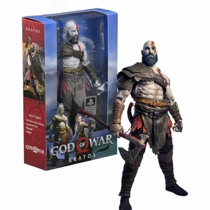 Diskon Action Figure God Of War Kratos Neca