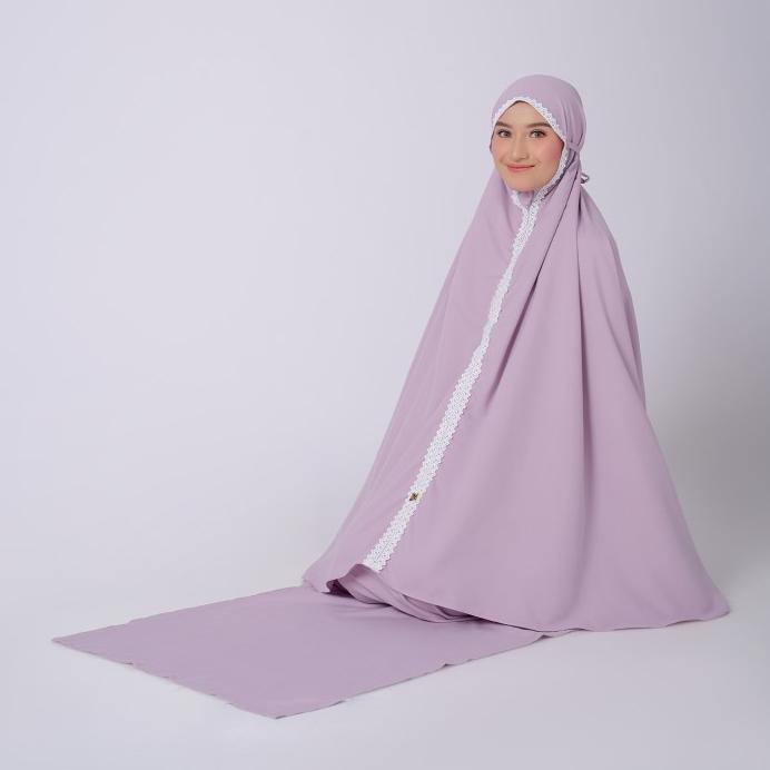 Best Seller Zm Zaskia Mecca - Yavia Lavender Mukena