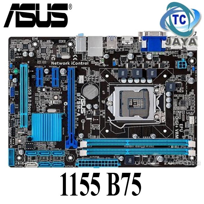 MOBO MAINBOARD LGA 1155 P8B75 - M LX 2 SLOT RAM - ASUS