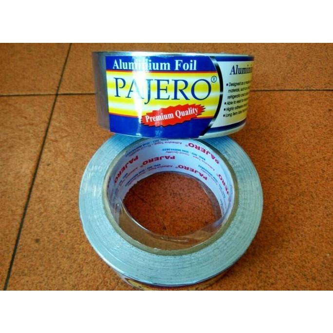

cusss order] Isolasi anti panas Premium PAJERO aluminium foil tape (500 celcius)