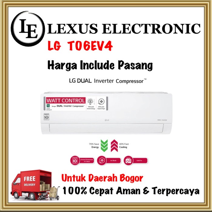 Ac Thailand Ac Lg Inverter 0.5 Pk T06Ev4 Thailand Ac Lg T06Ev4 Lg T06 Ready