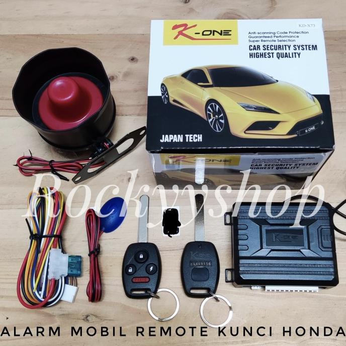 Alarm mobil remote model kunci Honda