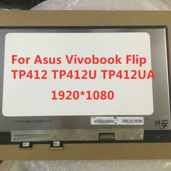 LED LCD TOUCHSCREEN ASUS TP412 TP412U TP412UA TP412F TP412FA TP412FAC