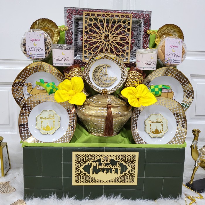 

paling diminati] Paket Dekorasi Lebaran Idul Fitri Hampers Parcel Hadiah Kue Kering 064
