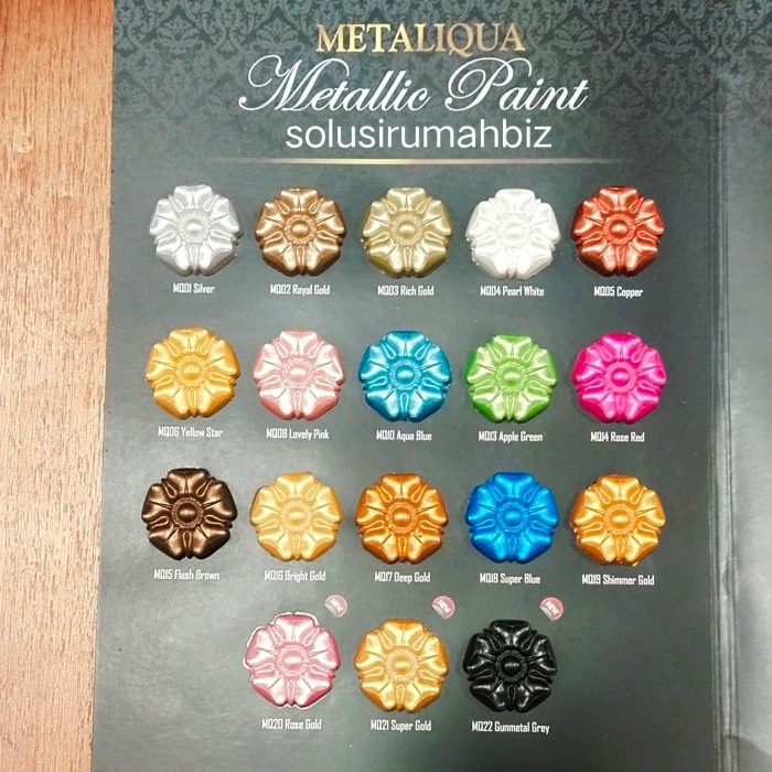 (:(:(:(] katalog cat metaliqua metallic paint warna indana catalog