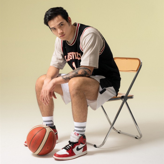 Kaos Kaki - Voted Socks Kaos Kaki Basket Rebound Misty Grey