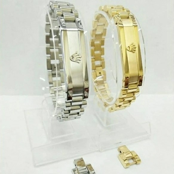 Gelang - Gelang Rolex Pria Titanium Asli Anti Karat