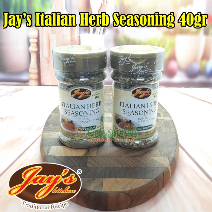 

------] Jay's Italian Herb Seasoning 40gr