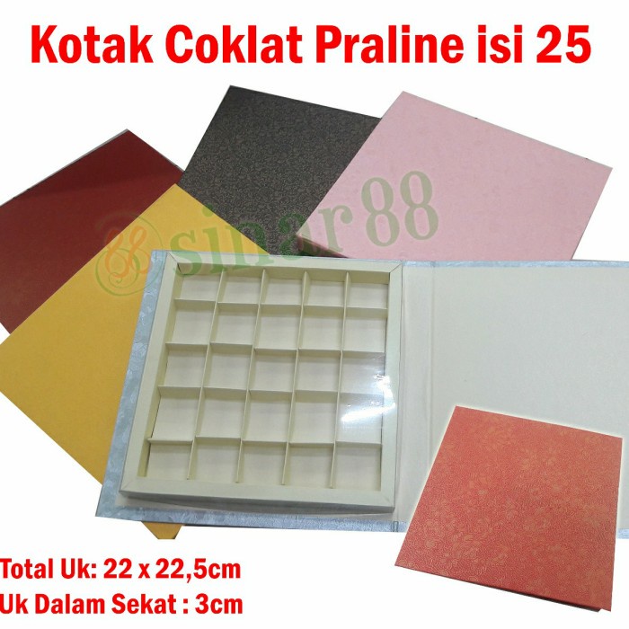 %%%%] Hardbox Praline Sekat 25