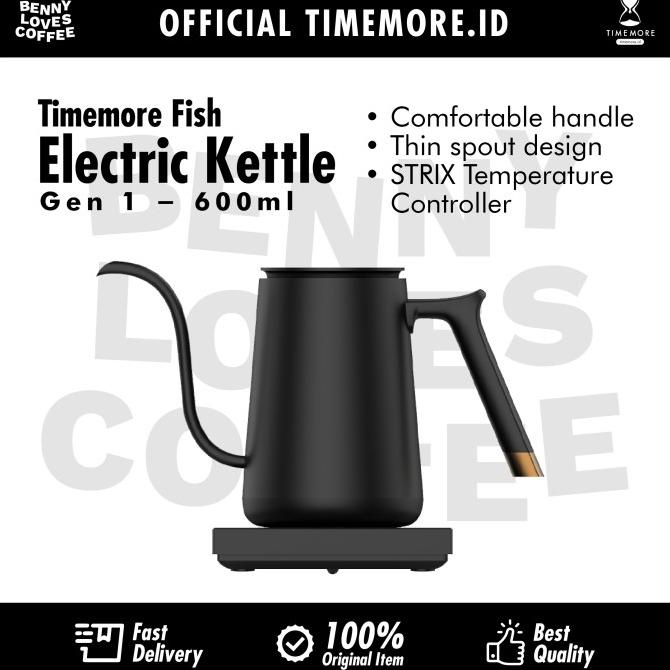 /////] Timemore electric gooseneck kettle thin spout 600 ml