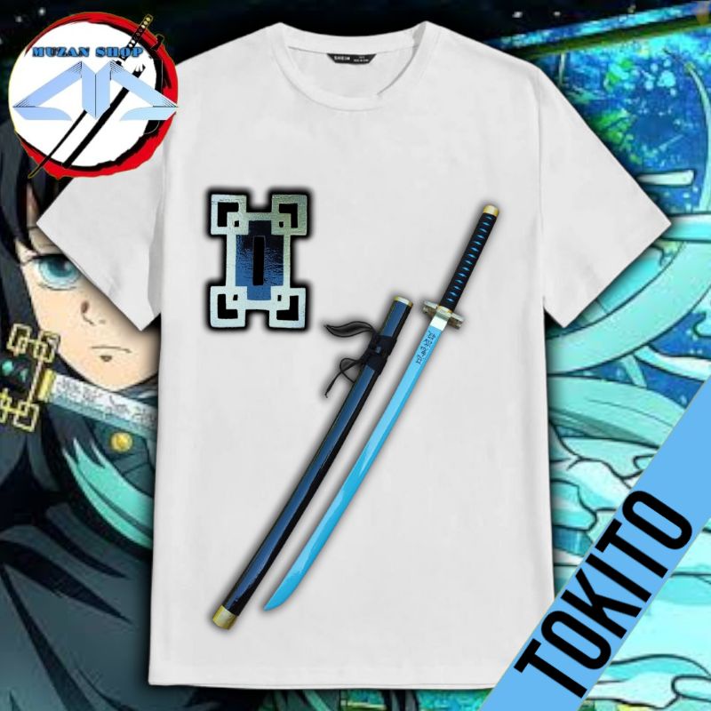 Mainan pedang kayu TOKITO DEMON SLAYER