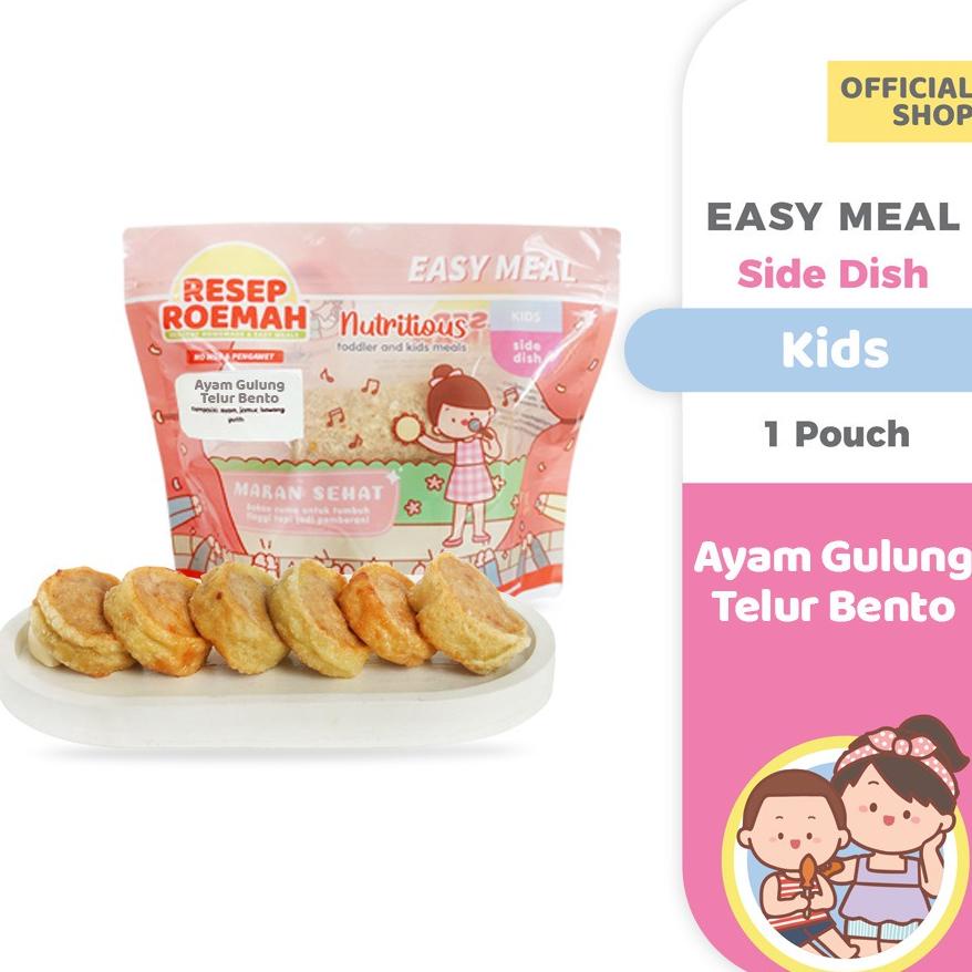 

Ready Resep Roemah Ayam Gulung Telur Bento / Egg Chicken Roll Bento / Makanan Sehat Anak Balita / Kids Healthy Homemade Frozen Food / No MSG