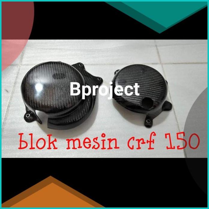 cover bak mesin crf 250 carbon 16novz3 sparepart
