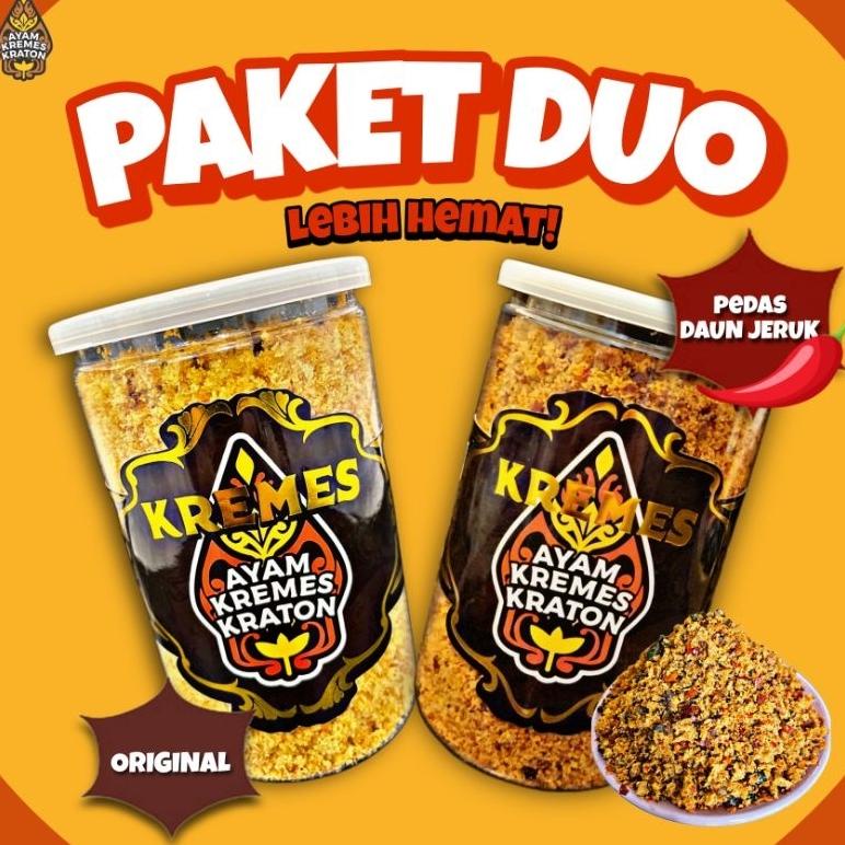 

Ready PAKET DUOKREMES PEDAS DAUN JERUK + KREMES ORIGINAL
