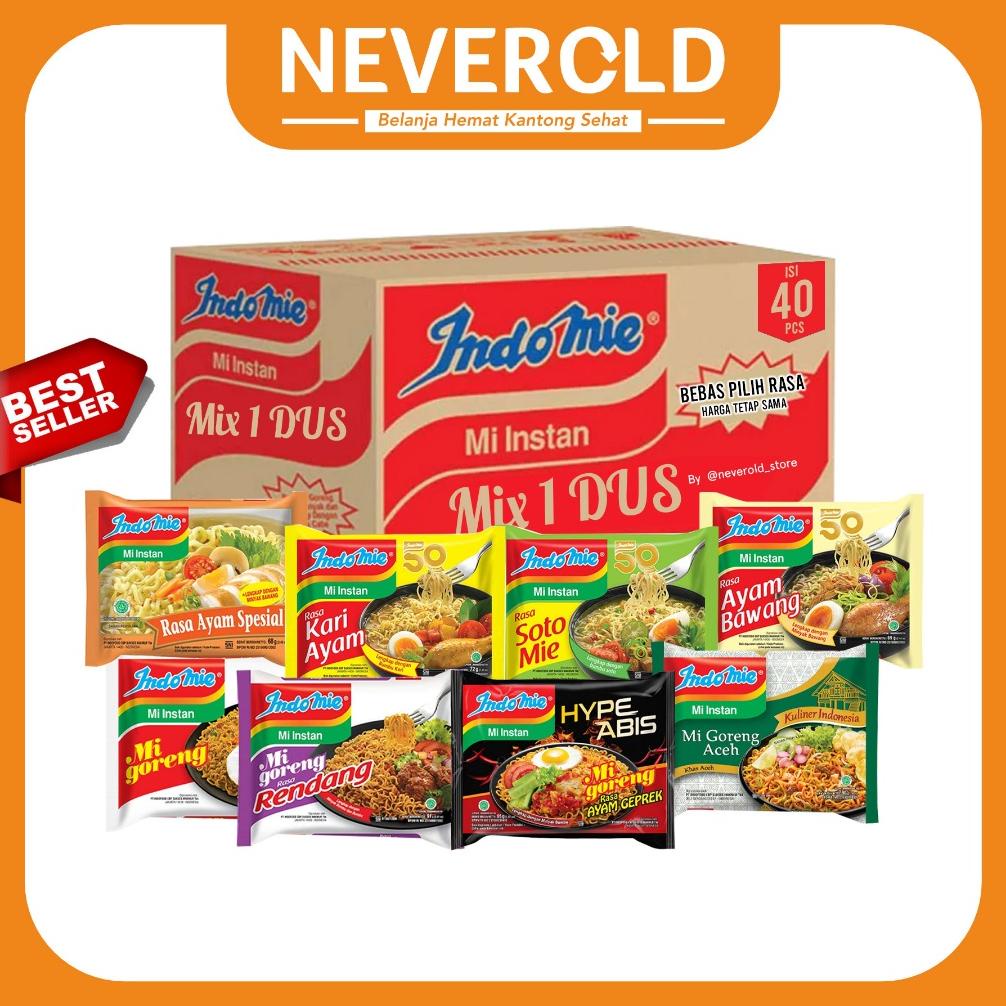 

Ready INDOMIE 1 DUS ISI 40 BISA CAMPUR