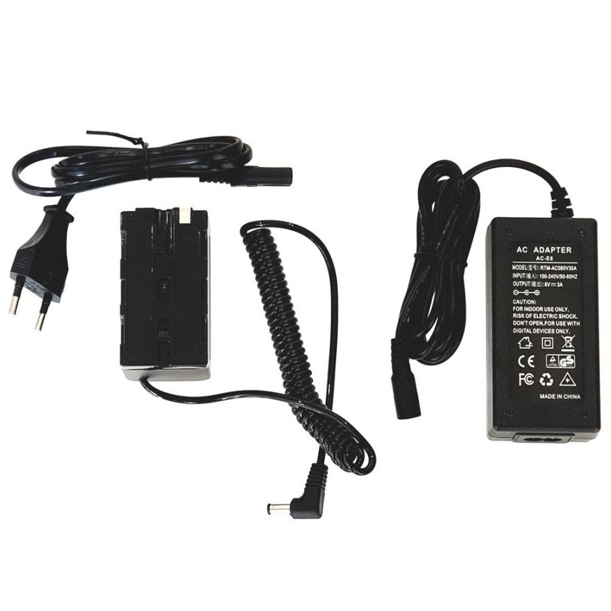 New Dummy Battery Sony F750 - F970 - For LED ONLY - Live Streaming & Vlog