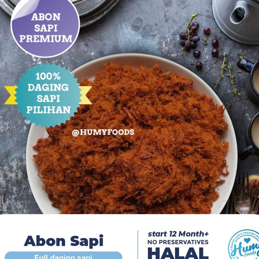 

Abon Sapi Homemade No Msg Halal No Gawet