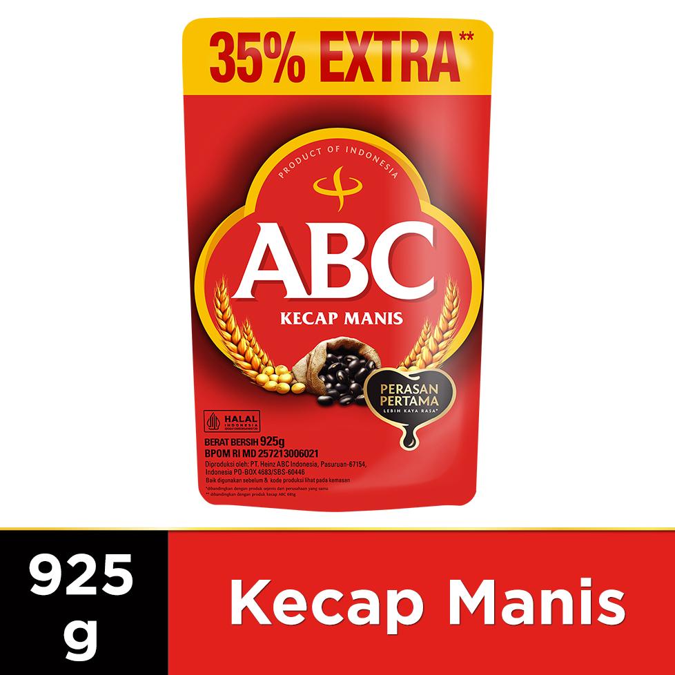 

Ready ABC Kecap Manis 925 gr (700ML + 225ML/ 35%)