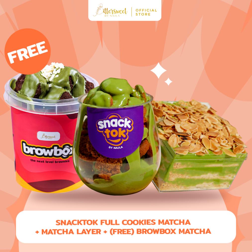 

Ready Bittersweet by Najla - All Varian Matcha ( Browbox + Snacktok + Layer )