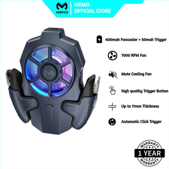 

Memo Ak03 Multifungsi Fancooler With Automatic L1 R1 Trigger Ff Pubg Terlaris