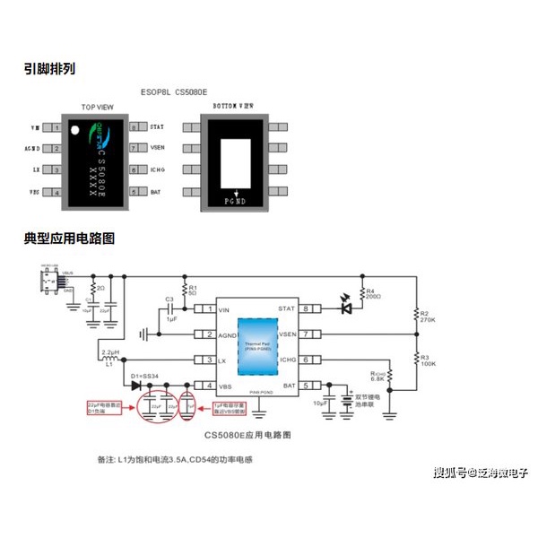 CS5080E CS5080 5080 SOP8