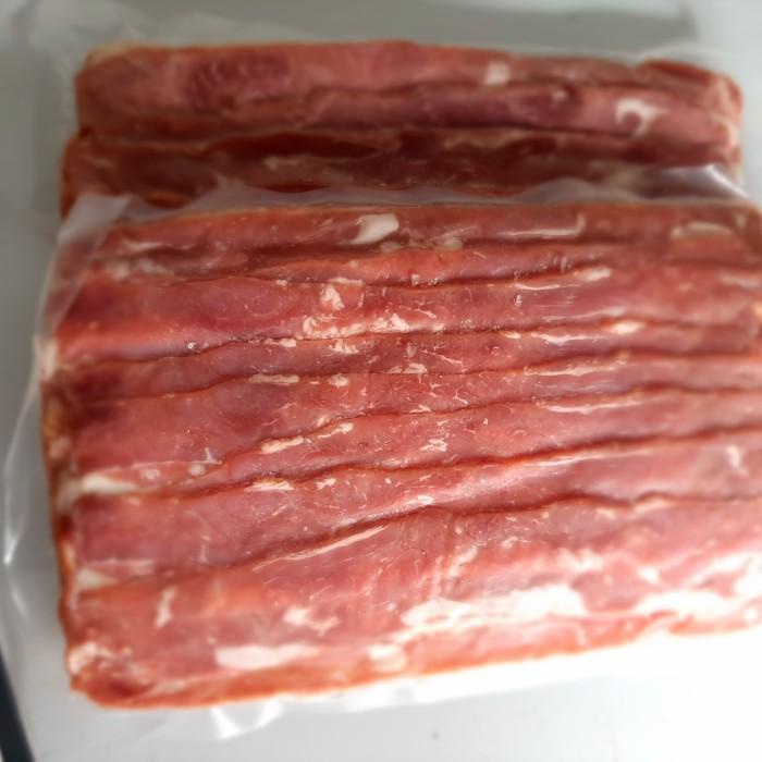 

Pork Bacon / Bacon Babi Asap / Streaky Bacon / 500 Gram 098