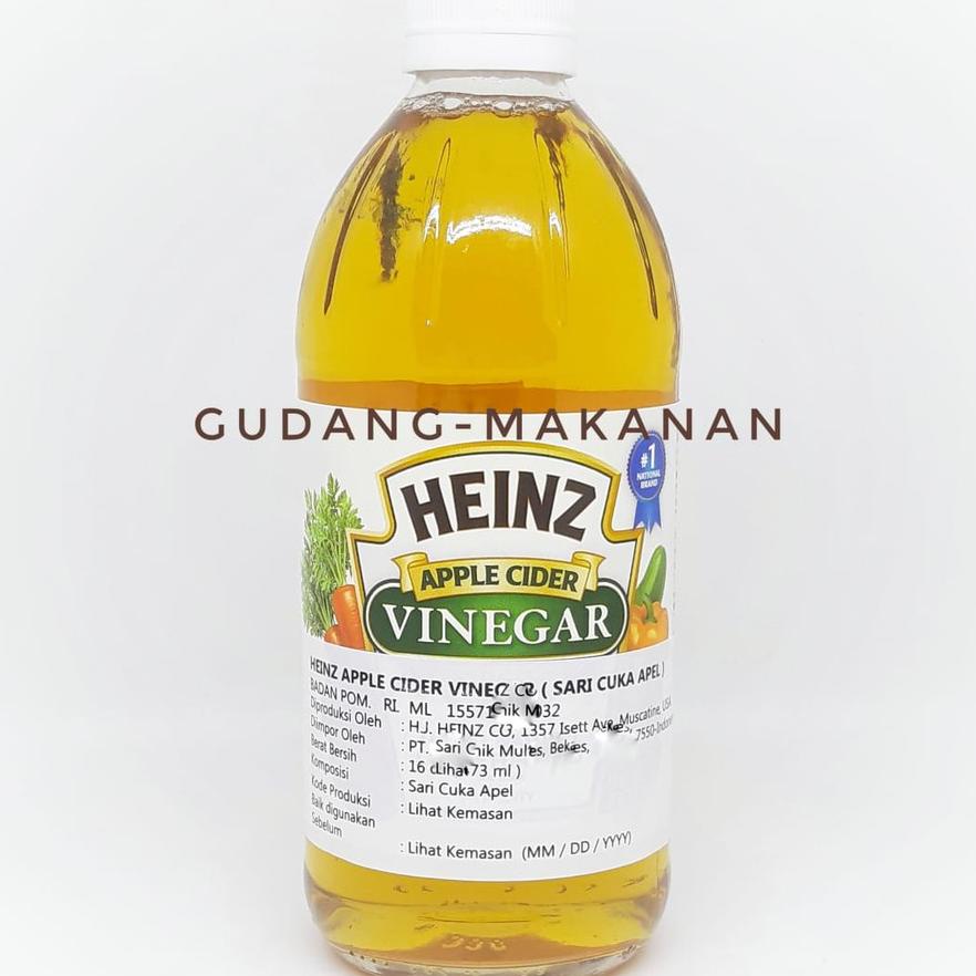 

Heinz Cider Vinegar / Cuka Apel 473Ml