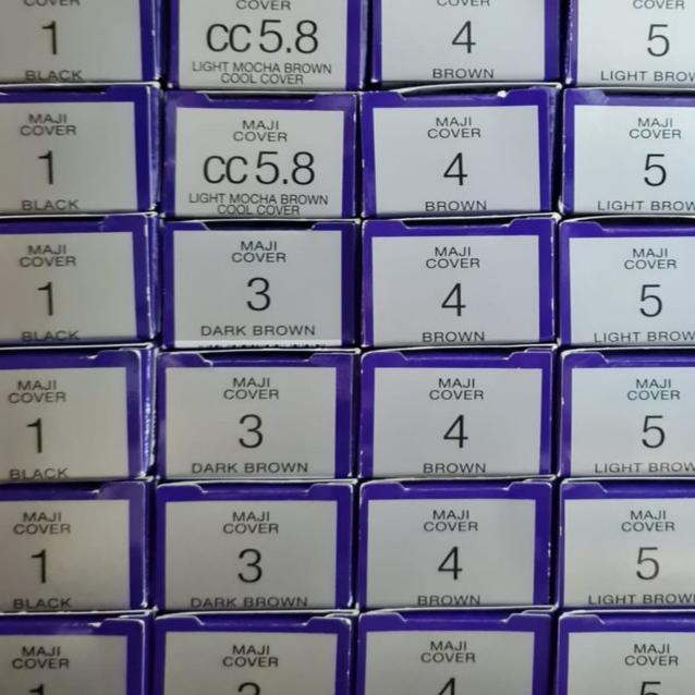 cat tutup uban , cat pewarna rambut loreal majirel / maji cover siap proses