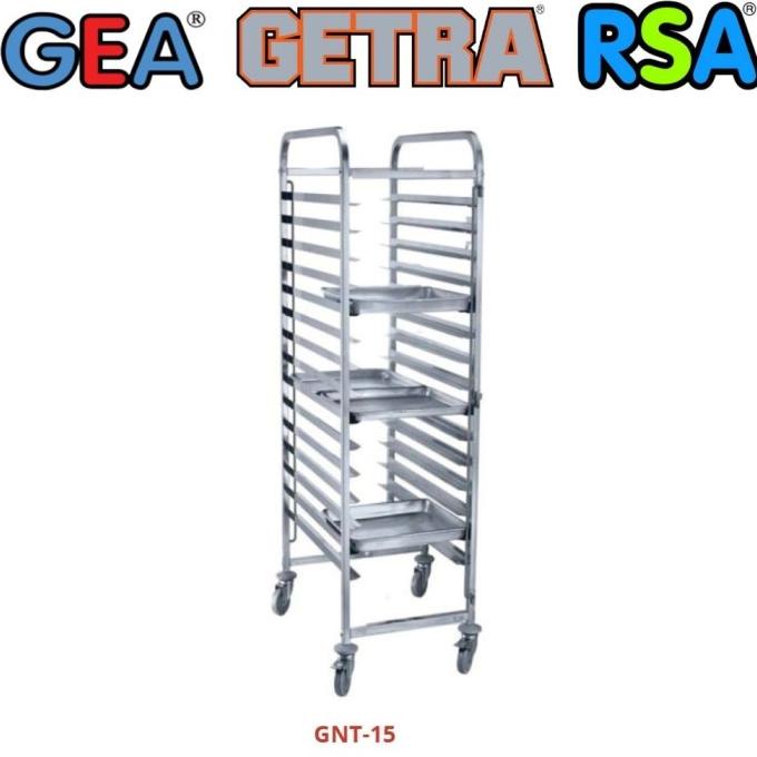 GETRA GNT-15 TROLI FOOD PAN LOYANG GN PAN TROLLEY ROTI ORIGINAL