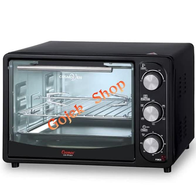 OVEN LISTRIK LOW WATT COSMOS CO-9918R - 18Ltr With Rotisserie 600W