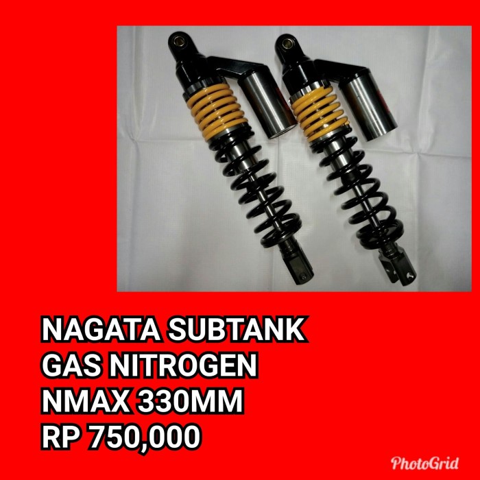 Skok Shock Belakang Nagata Tank Single Per Nmax Tabung Nagata 330Mm Best