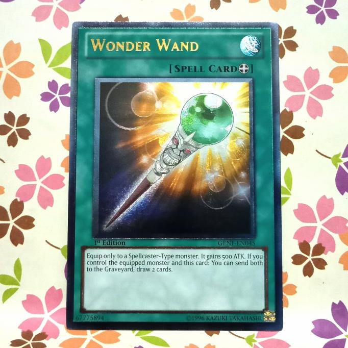 yugioh tcg Wonder Wand GENF-EN045 ultimate rare 1st Edition