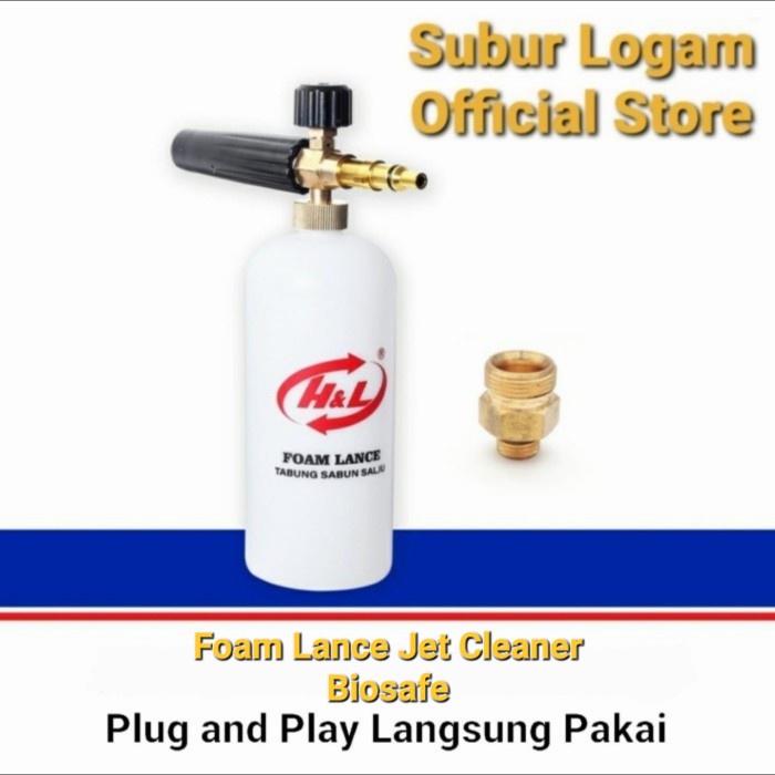 Foam Lance untuk Jet Cleaner Biosafe Botol Sabun Salju Snow Wash