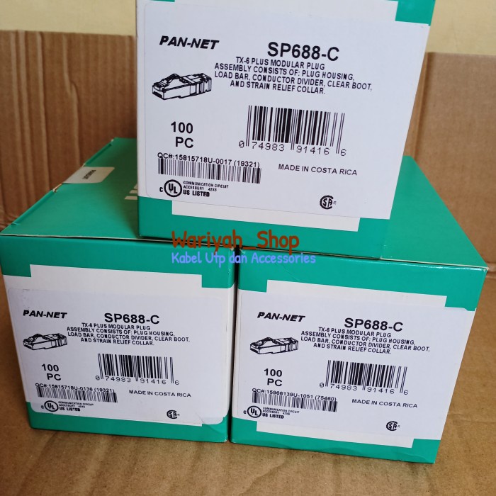 connector RJ 45 panduit cat.6