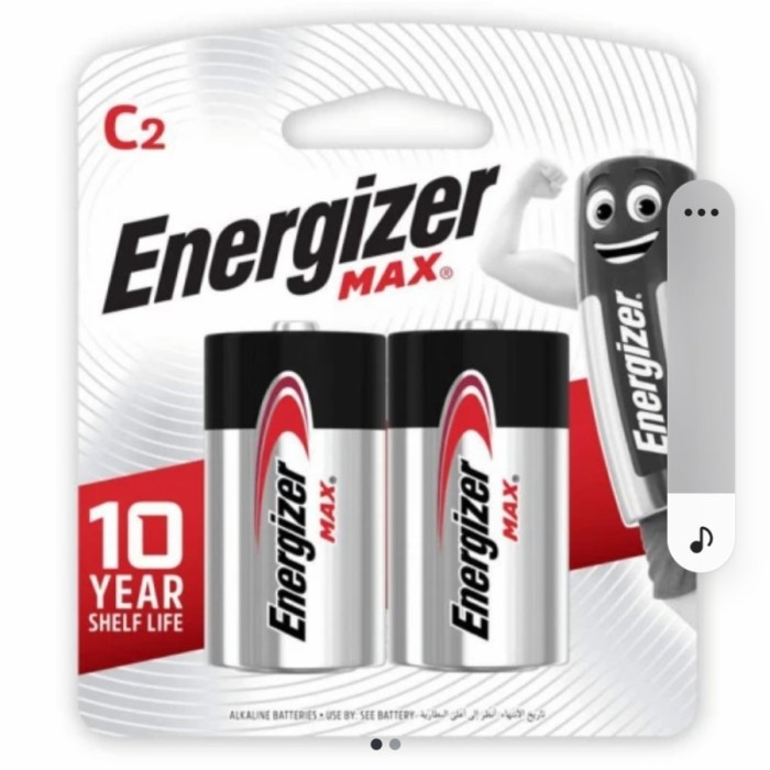 Enegizer Max C2 LR14 Baterai Besar 1.5V