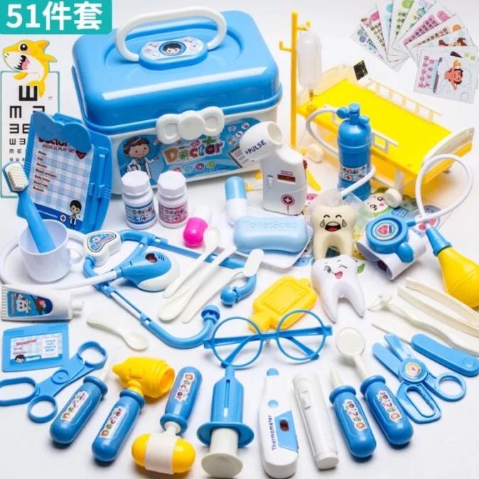 Mainan Anak Dokter Dokteran Dan Suster / Mainan Anak Pria Wanita