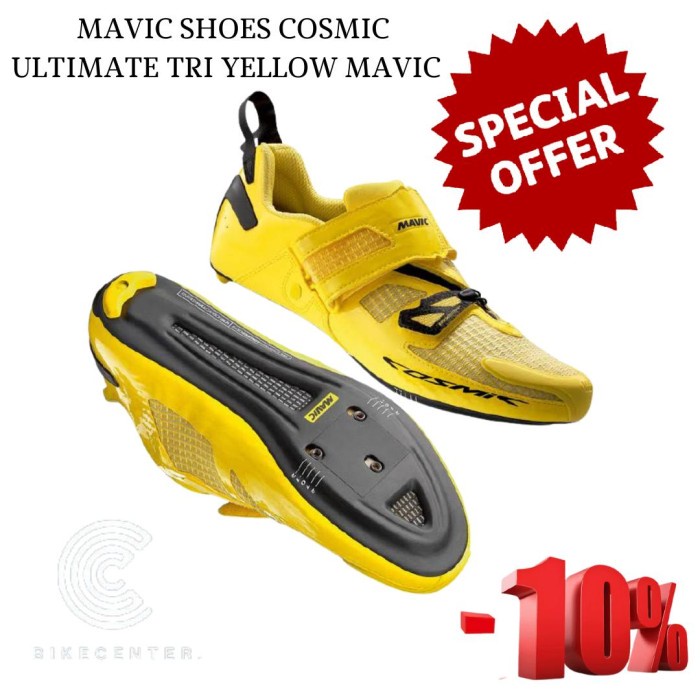 Promo Mavic Shoes Cosmic Ultimate Tri Yellow Mavic 9 37882231