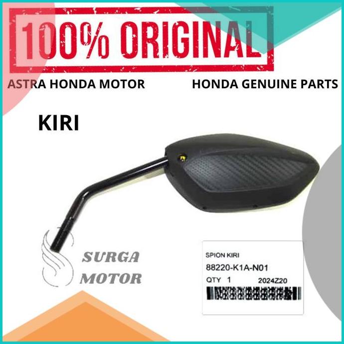 Kaca Spion Kiri BeAT K1A CBS 2020 2021 2022 Beat Street Ori Honda AHM
